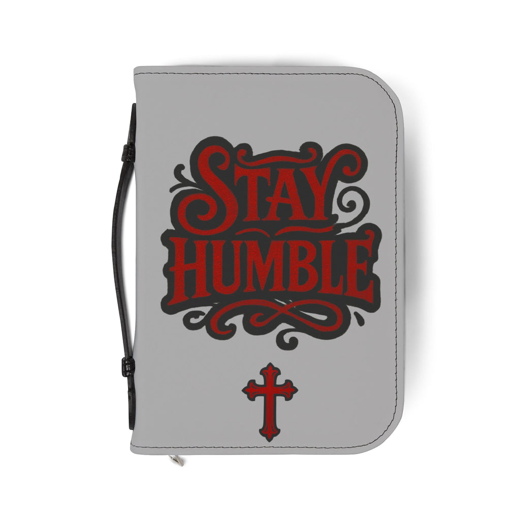 STAY HUMBLE Bible Cover - Gray