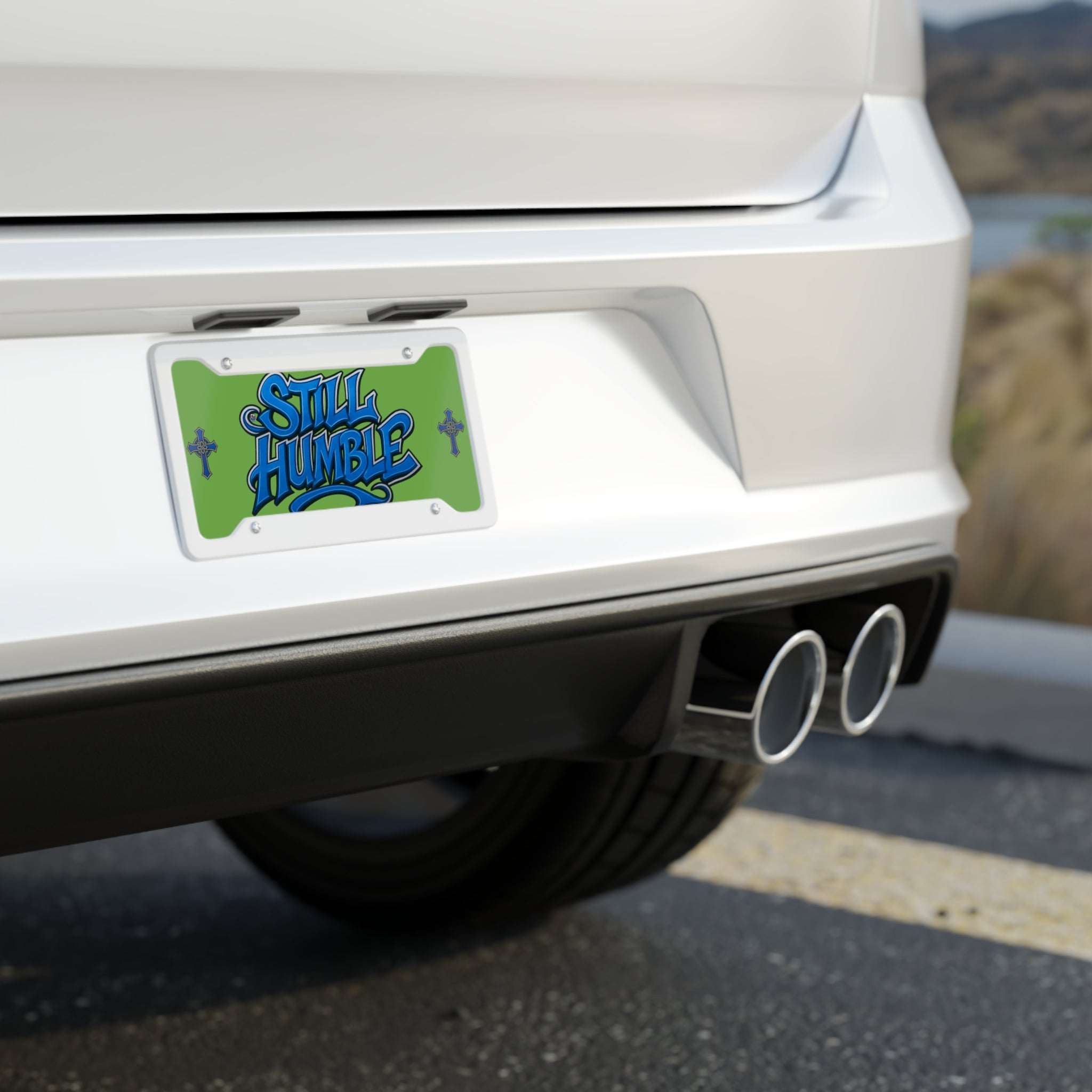 Still Humble License Plate