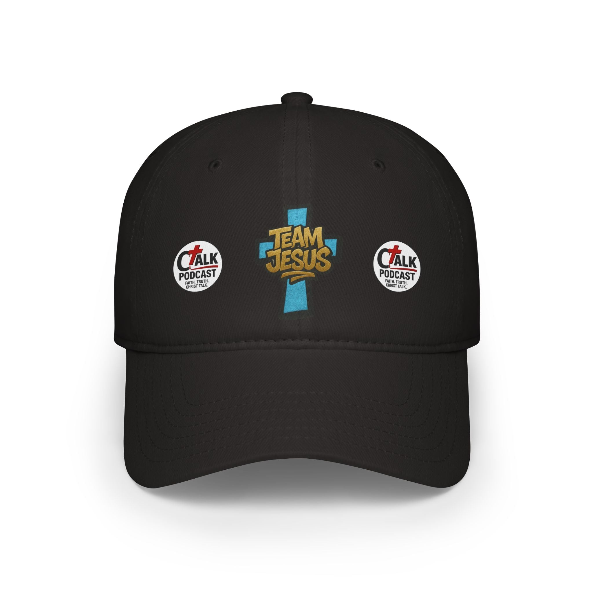 BLUE Team Jesus Baseball Cap