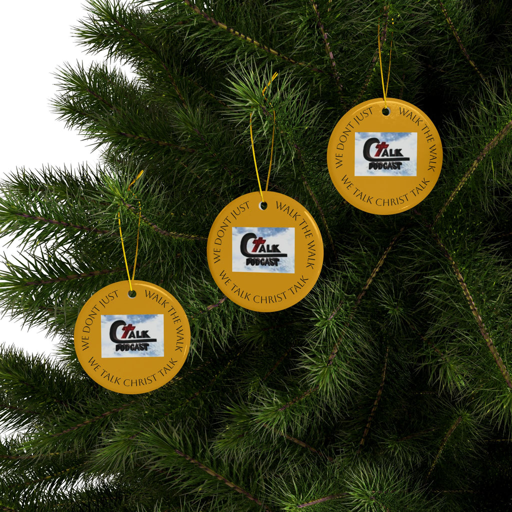 Signature Christ Talk Christmas Ornament