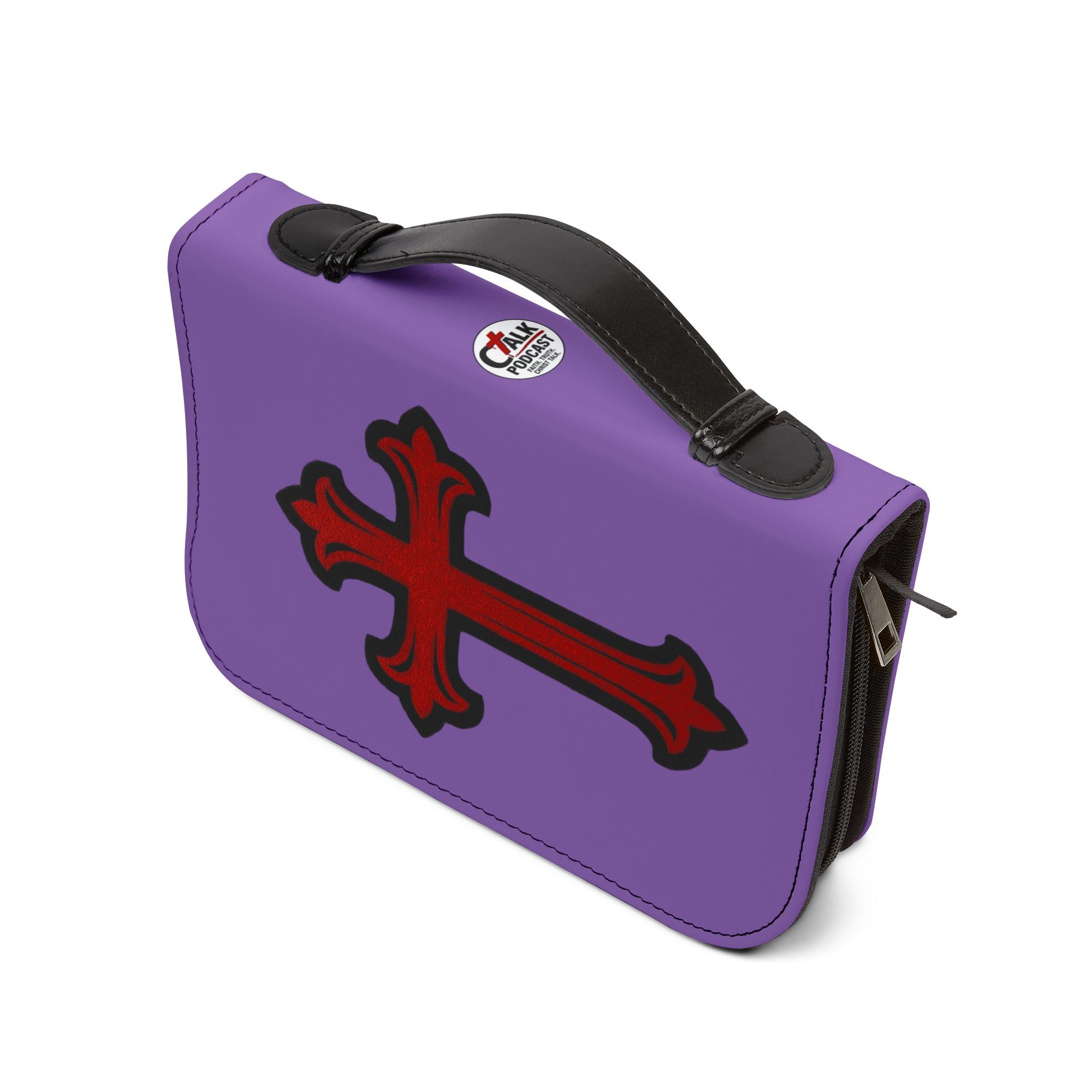 "My Worship Is Loud Because My Wounds Are Deep" Bible Cover - Purple