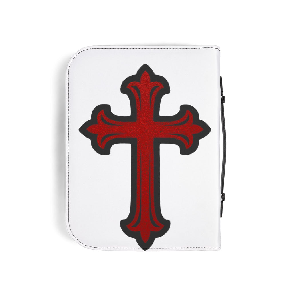 "I'm Going to Let God Fix It Because If I Fix It I'm Going to Jail" Bible Cover - White