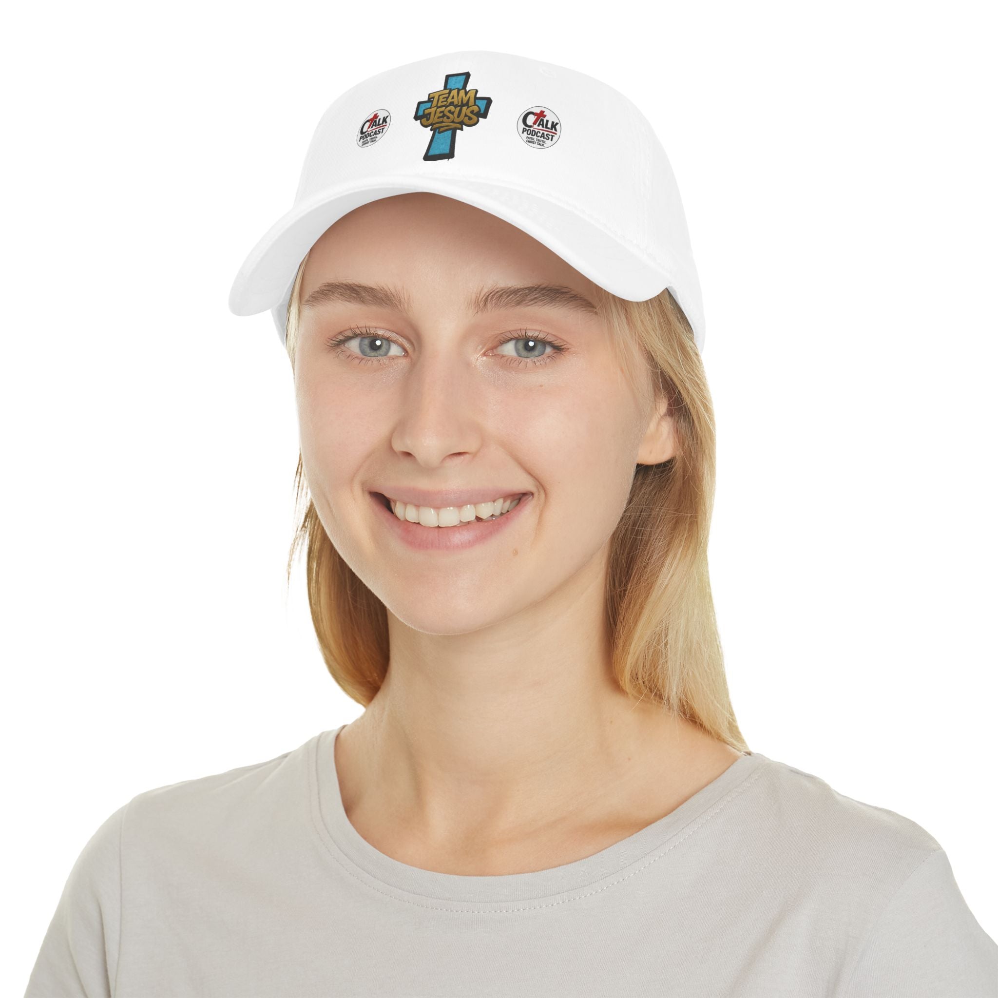BLUE Team Jesus Baseball Cap