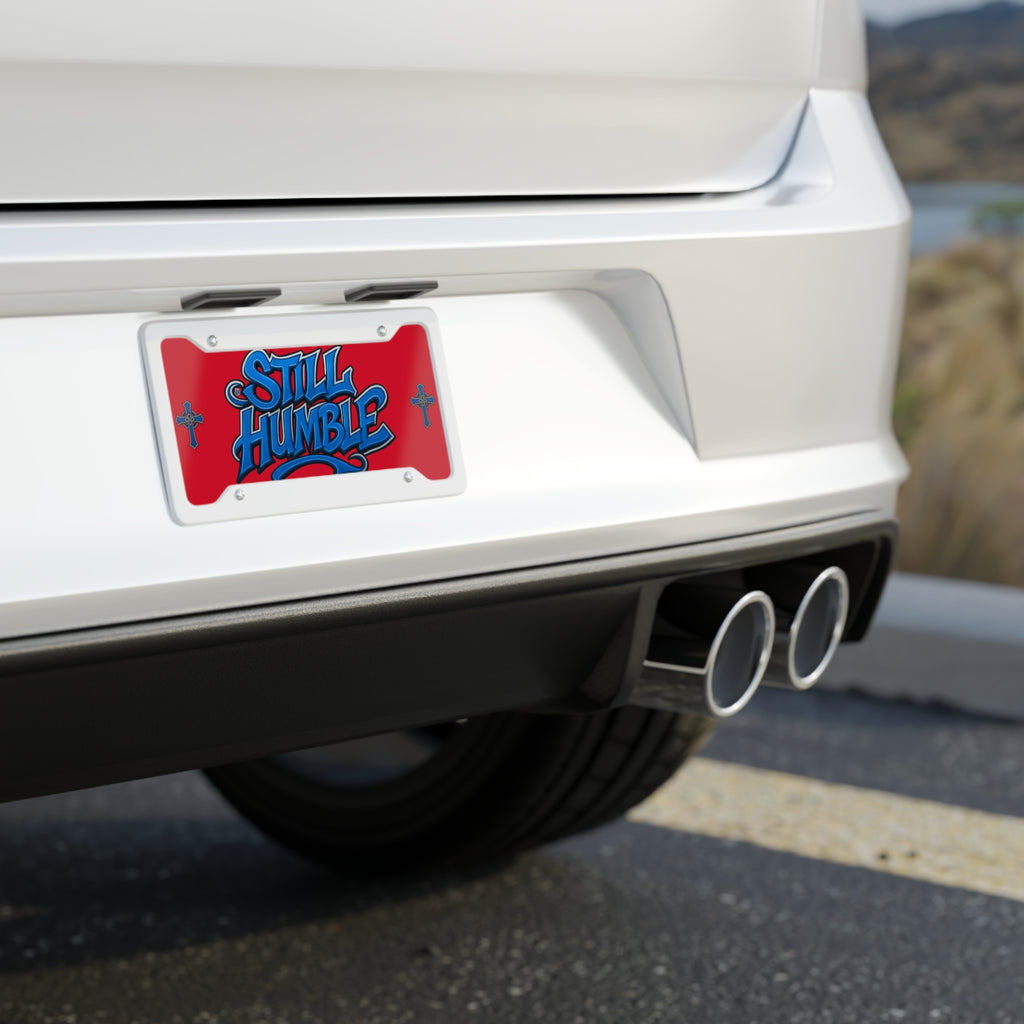 Still Humble License Plate
