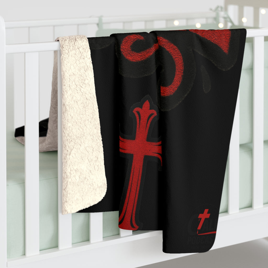 Stay Humble Sherpa Blanket