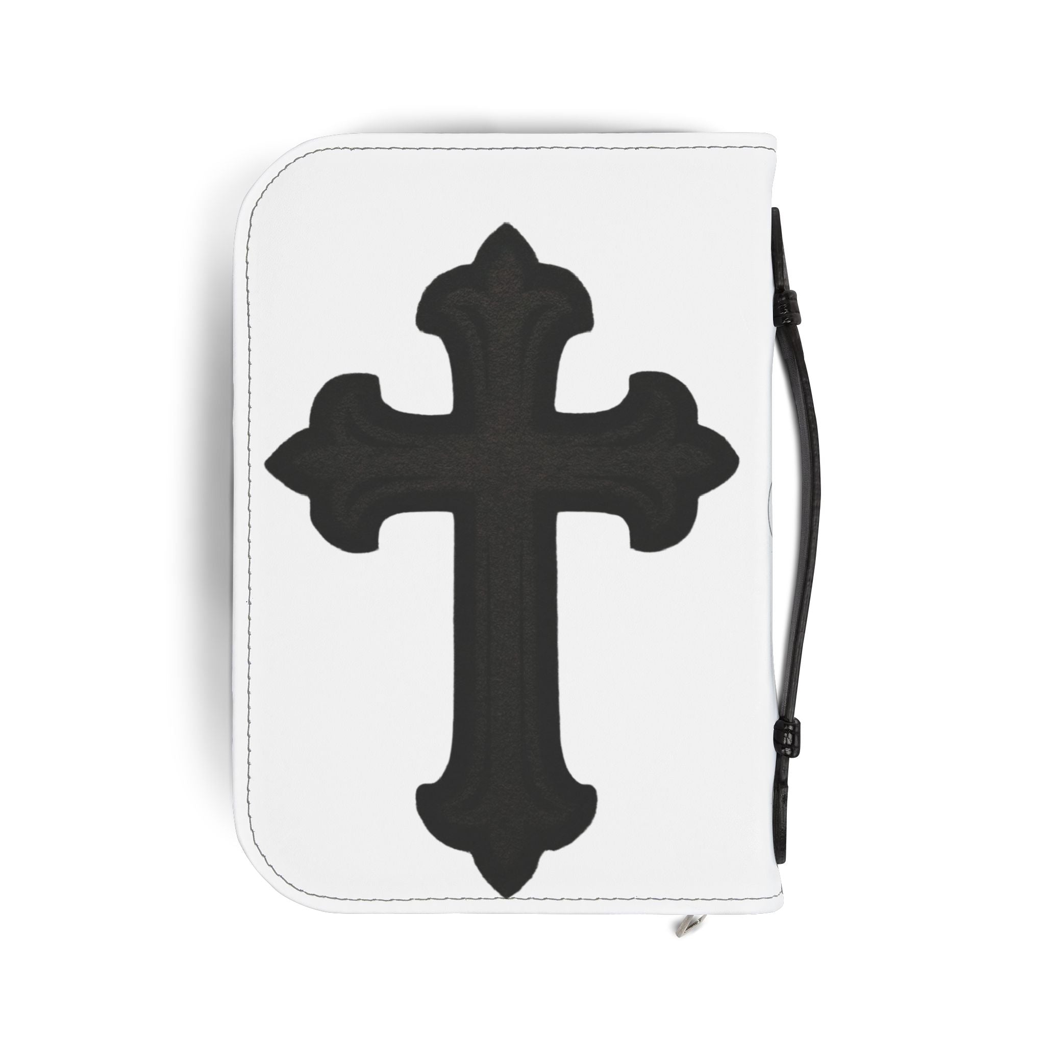 "I'm Going to Let God Fix It Because If I Fix It I'm Going to Jail" Bible Cover - White