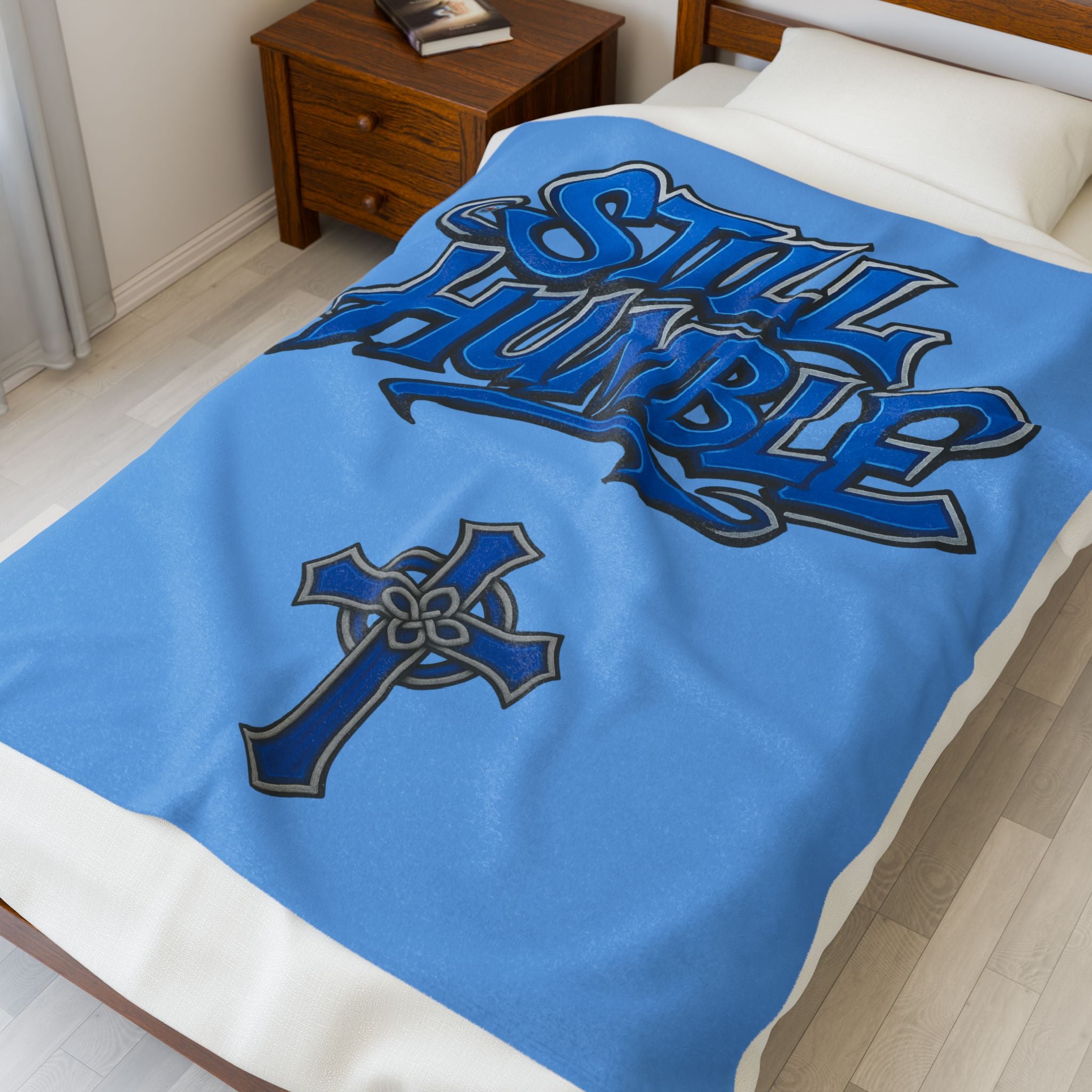 Still Humble Velveteen Plush Blanket