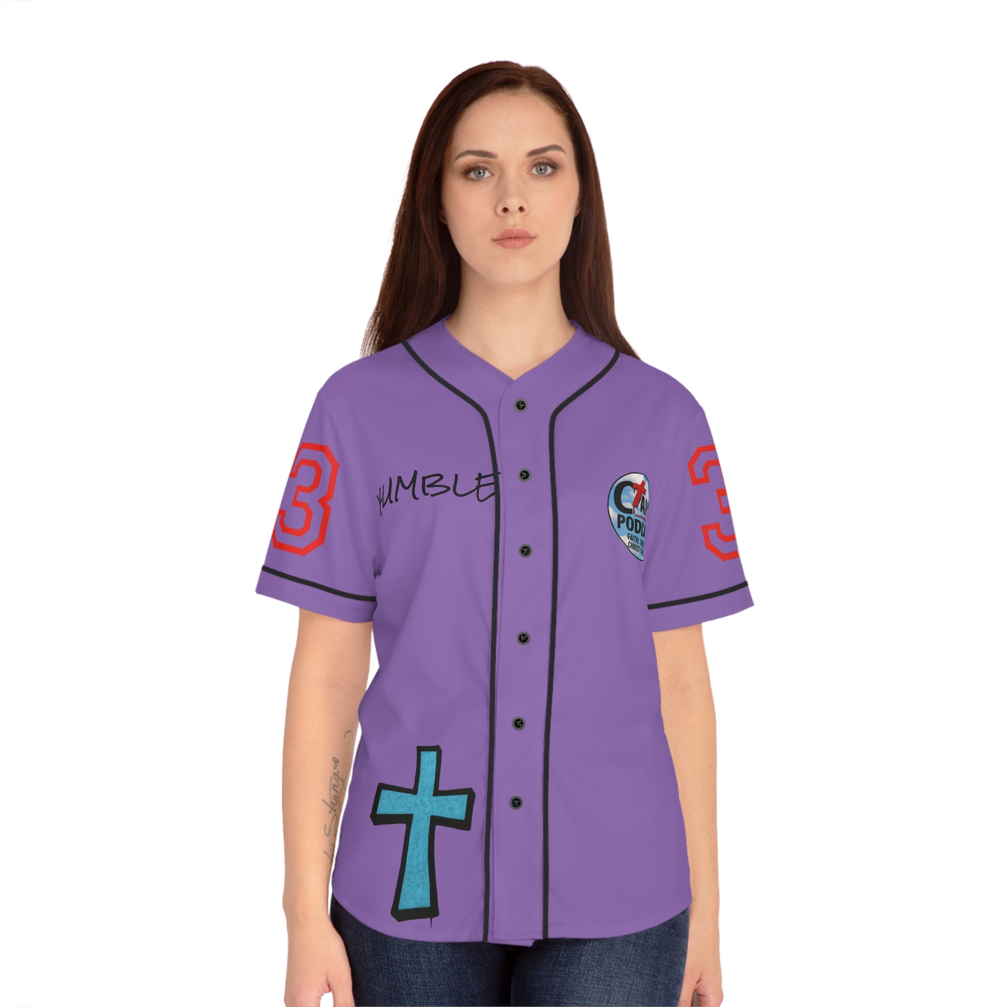 BLUE Team Jesus Women's Jersey