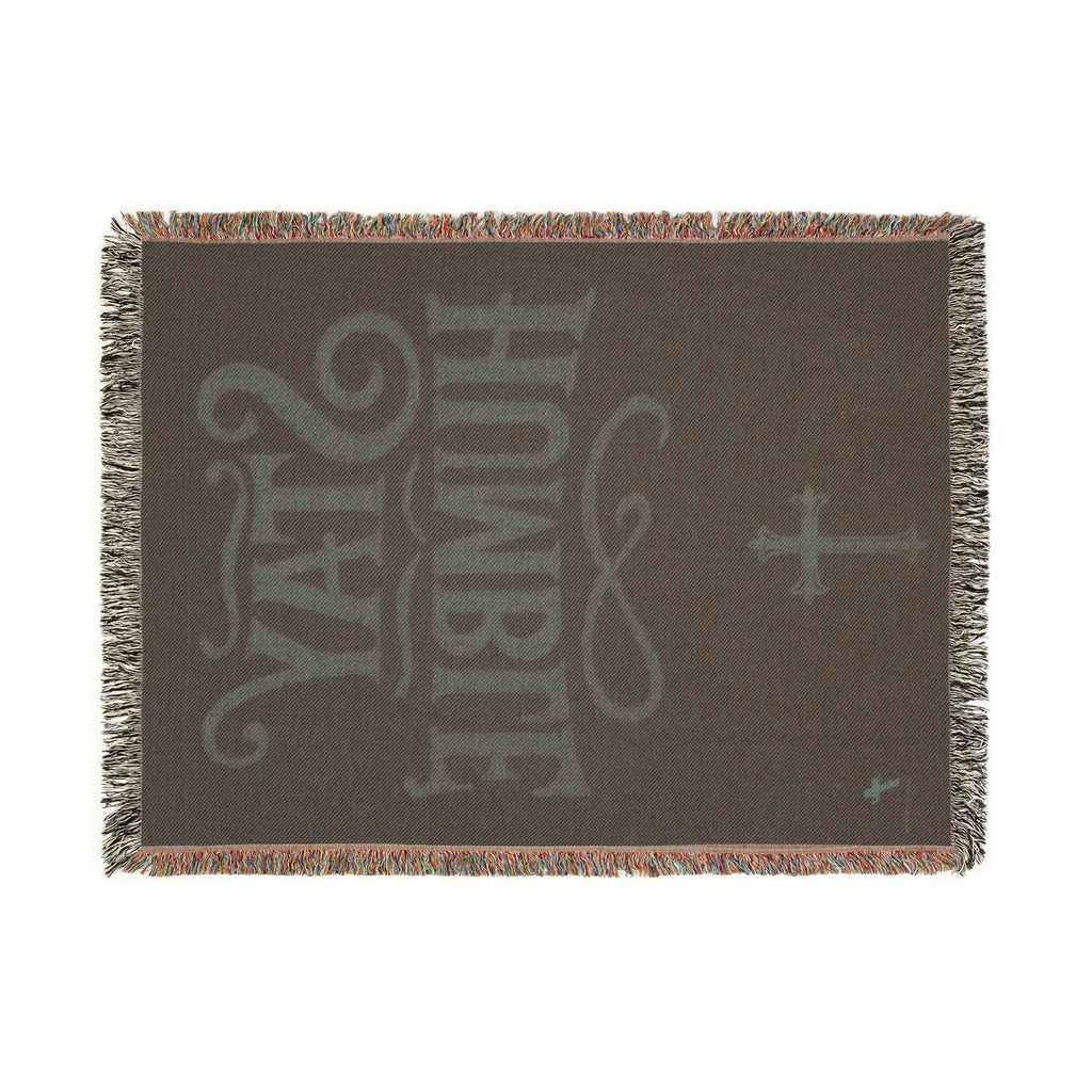STAY HUMBLE Woven Blanket