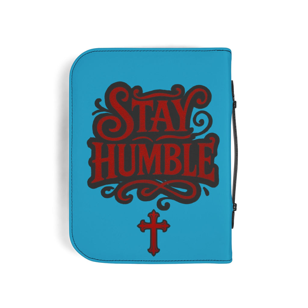 STAY HUMBLE Bible Cover - Turquoise