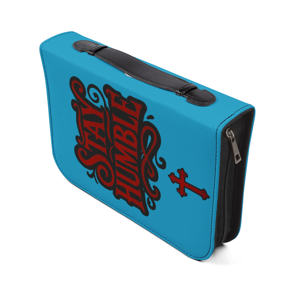 STAY HUMBLE Bible Cover - Turquoise