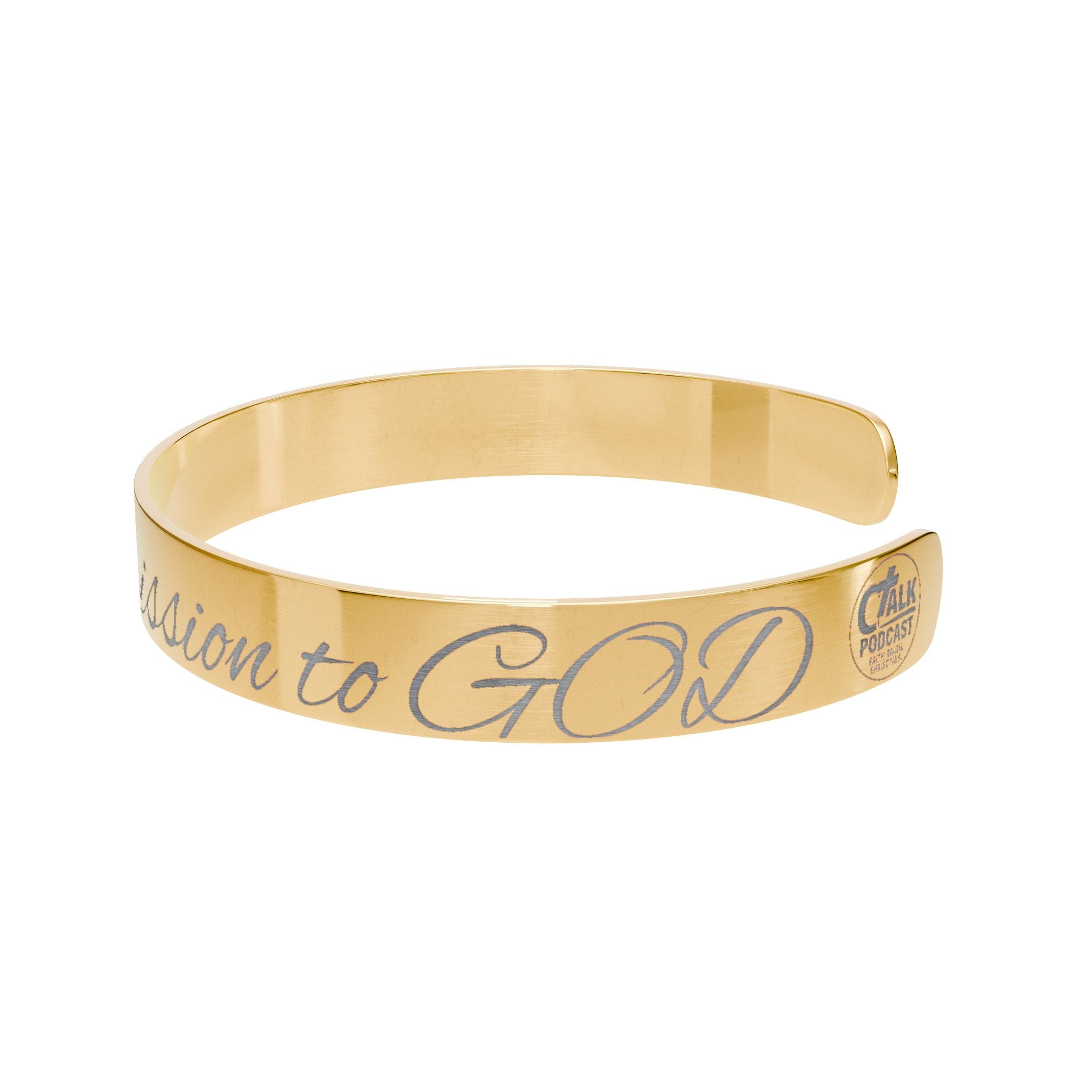 Happiness is Submission to GOD Cuff