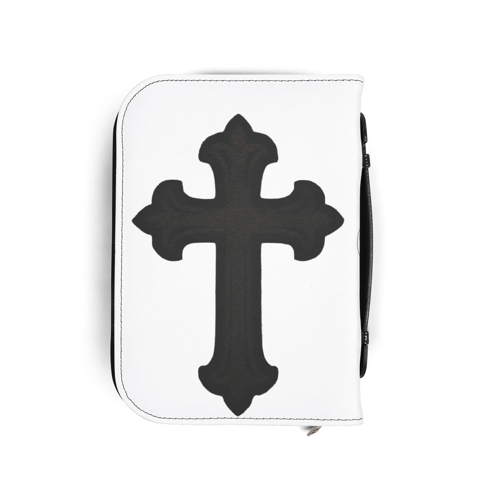 "I'm Going to Let God Fix It Because If I Fix It I'm Going to Jail" Bible Cover - White