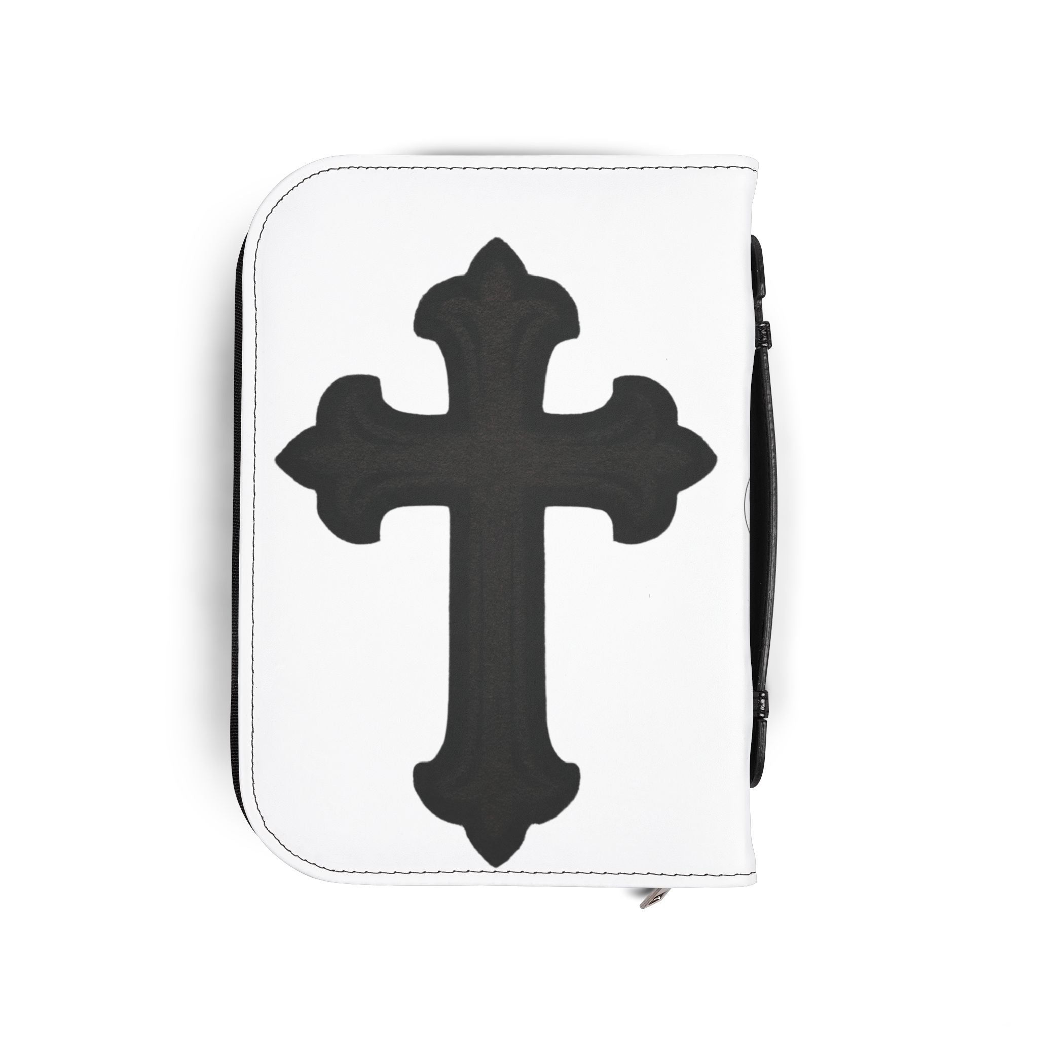 "I'm Going to Let God Fix It Because If I Fix It I'm Going to Jail" Bible Cover - White