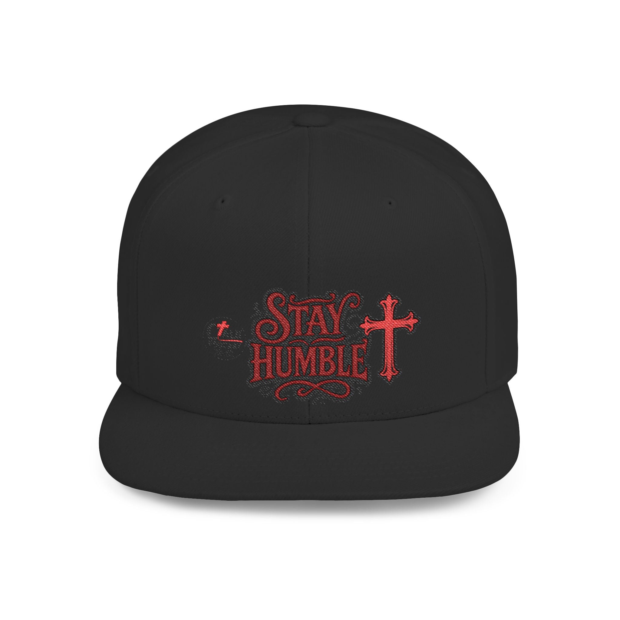 Stay Humble Cross Snapback Hat