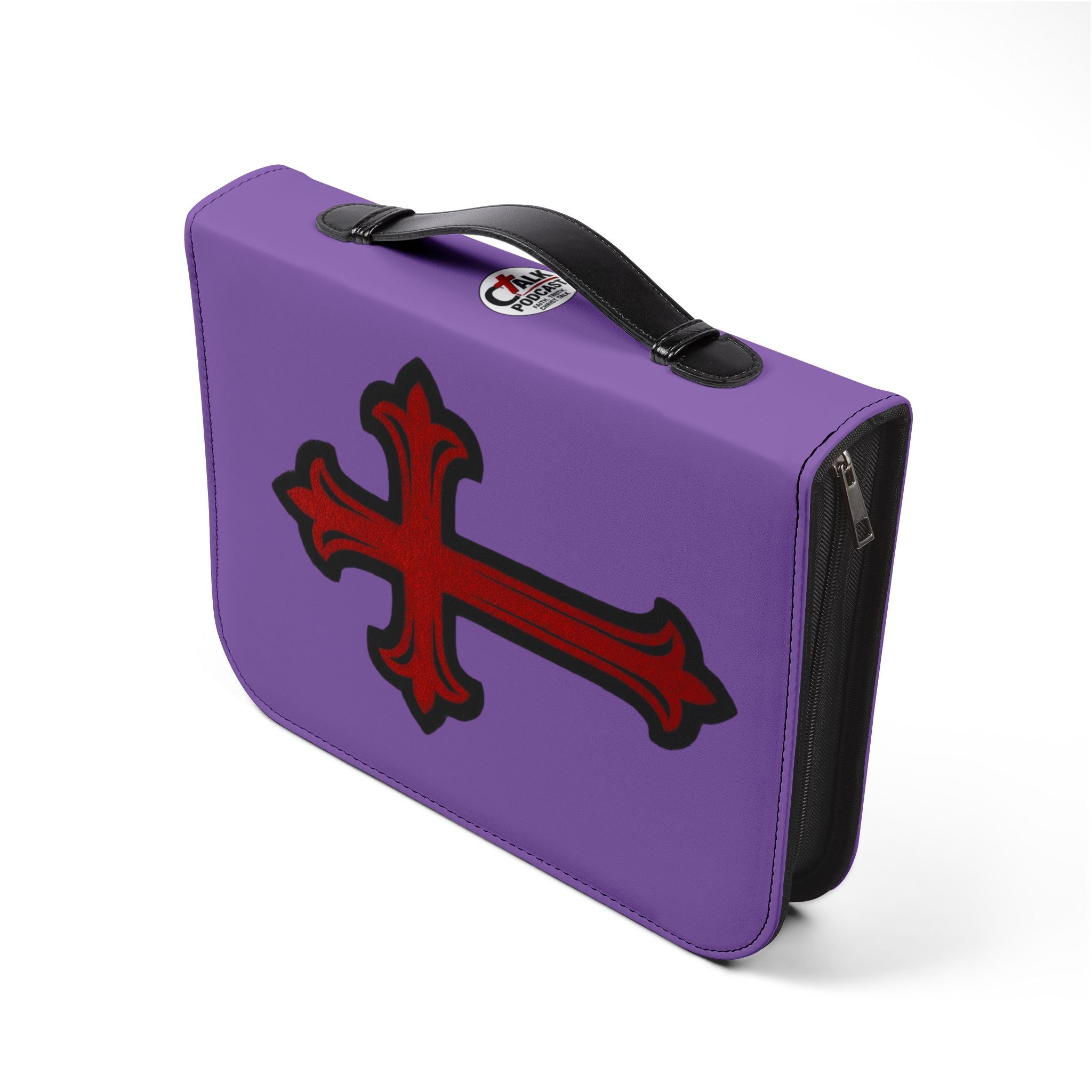 "My Worship Is Loud Because My Wounds Are Deep" Bible Cover - Purple