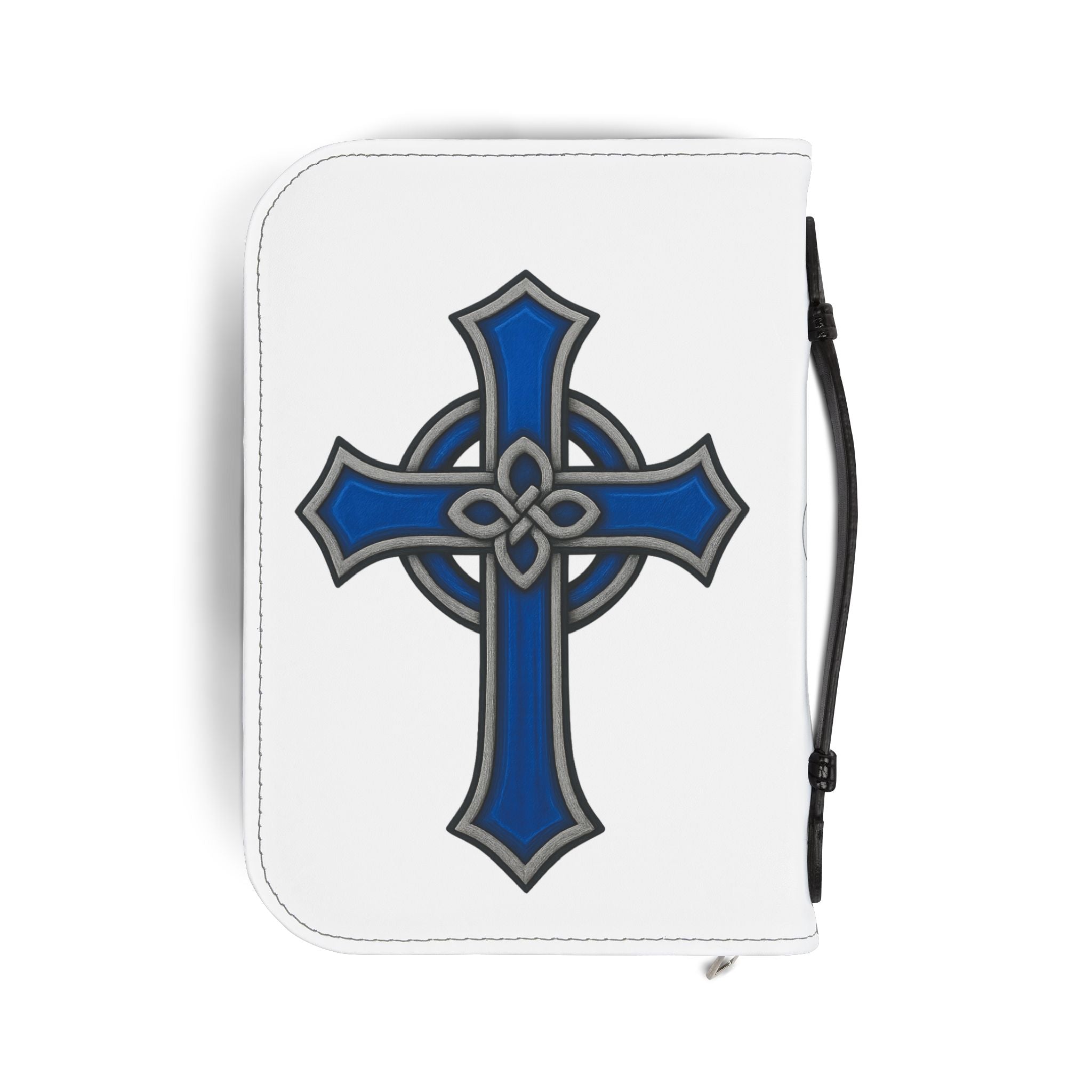 "I'm Going to Let God Fix It Because If I Fix It I'm Going to Jail" Bible Cover - White