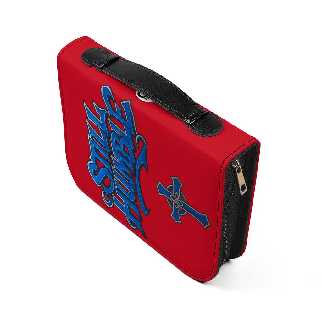 STILL HUMBLE Bible Cover- Dark Red