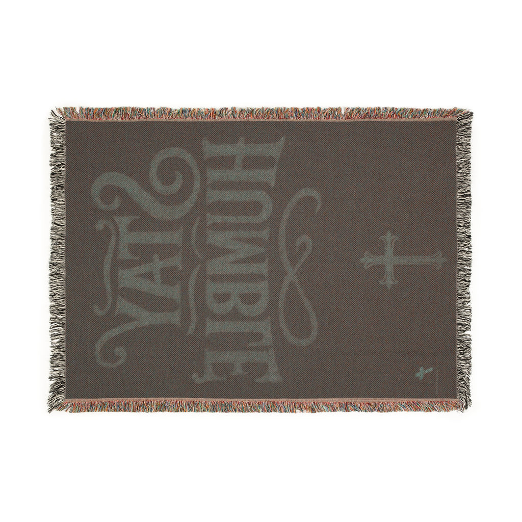 STAY HUMBLE Woven Blanket