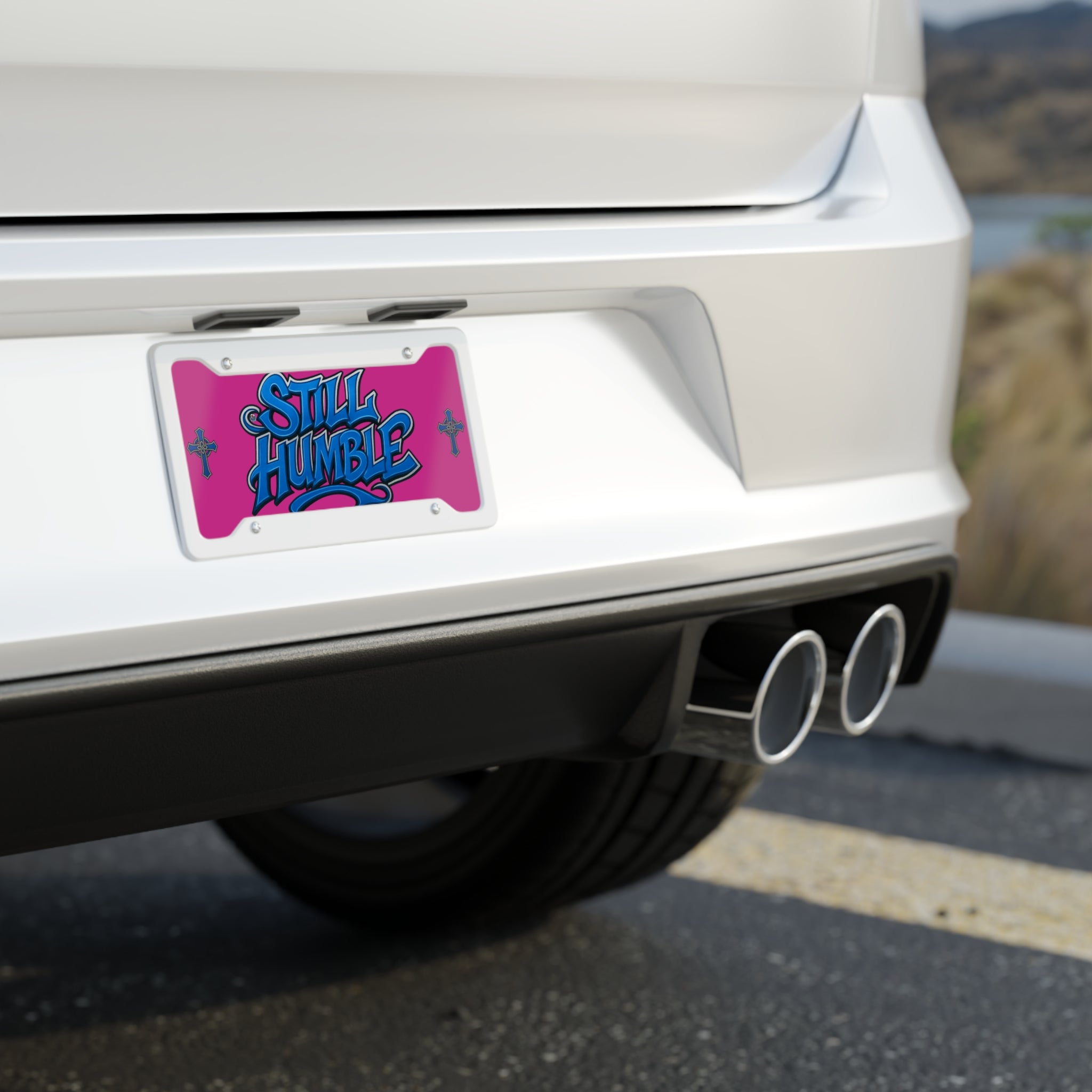 Still Humble License Plate