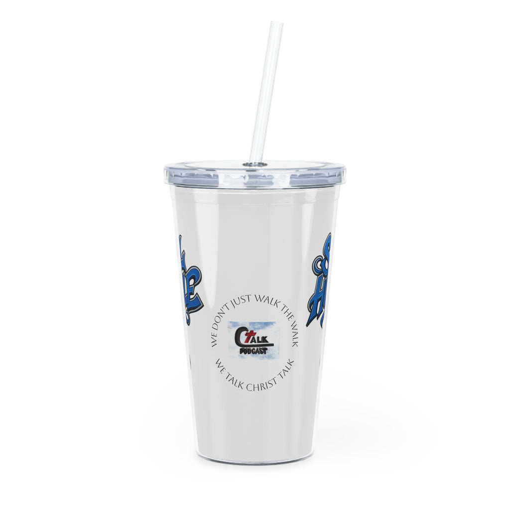 Still Humble Plastic Tumbler with Straw