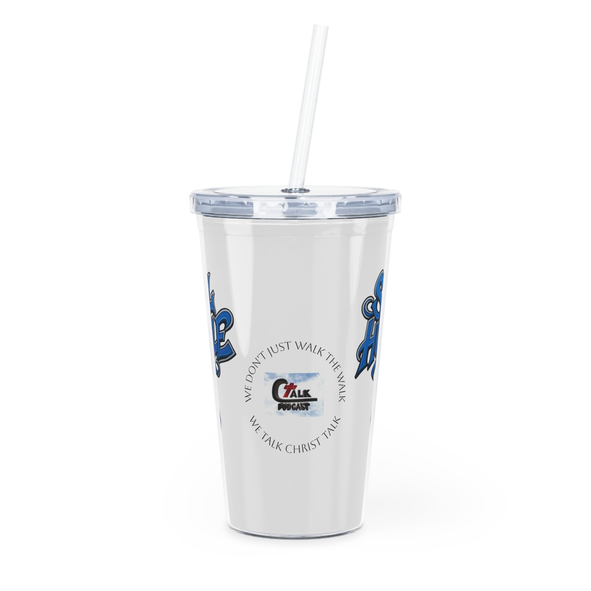 Still Humble Plastic Tumbler with Straw