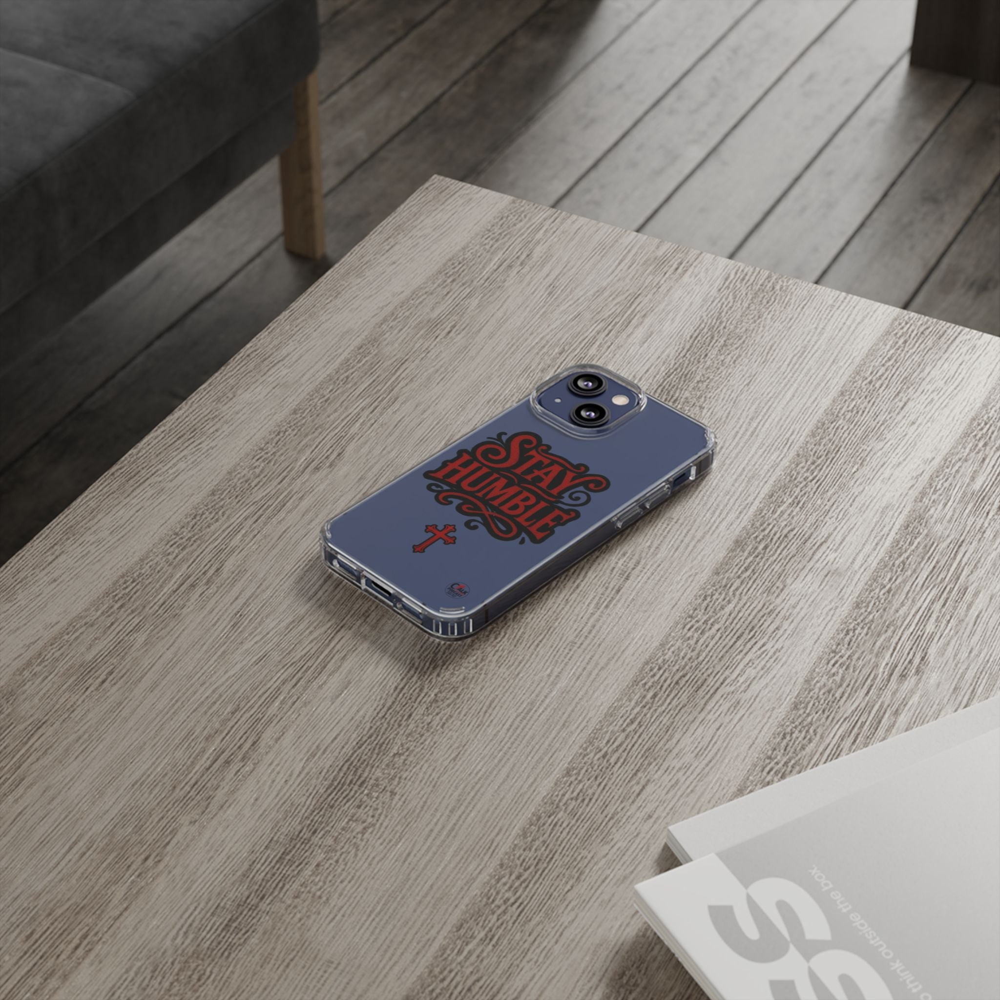 Stay Humble Clear Impact-Resistant Phone Case