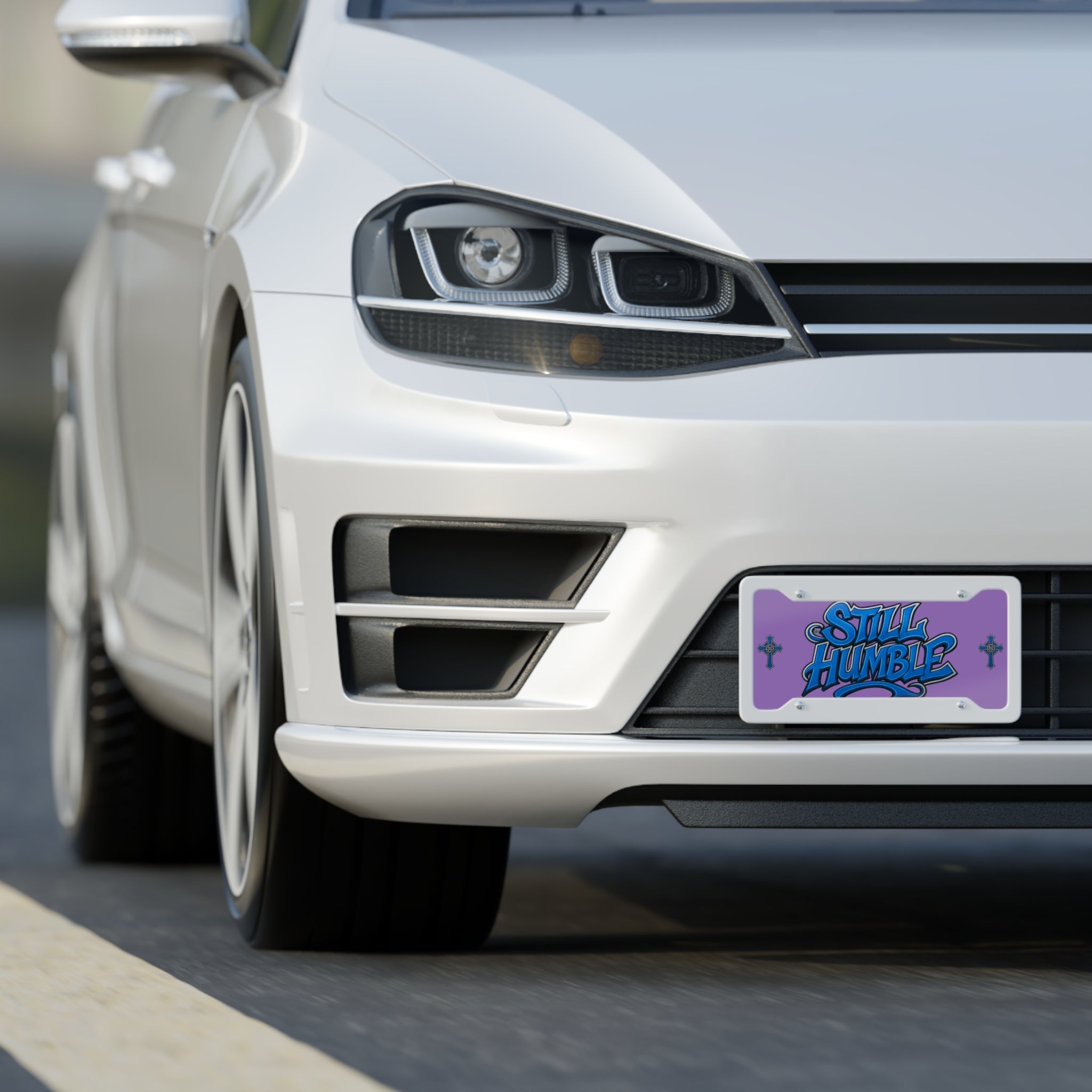 Still Humble License Plate