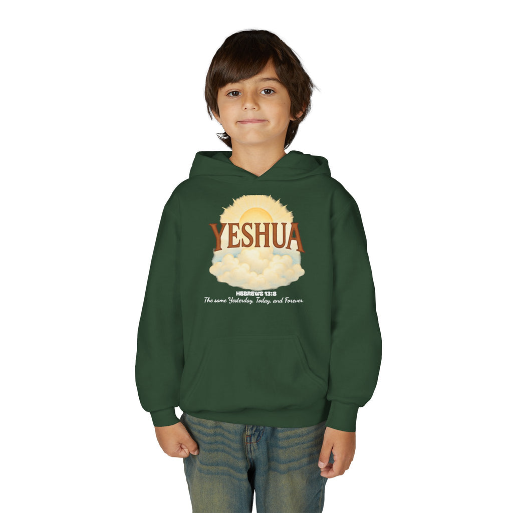 YESHUA Heb. 13:8 KIDS Hoodie