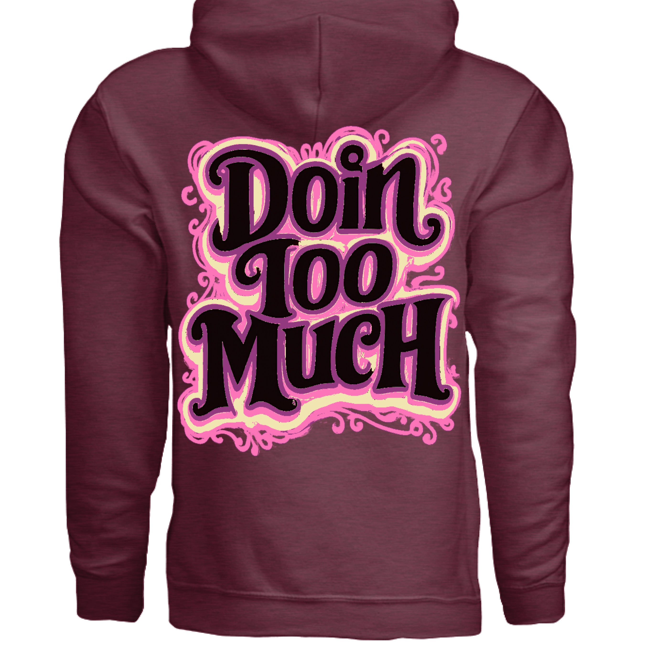 Heather Sport Dark Maroon - BACK